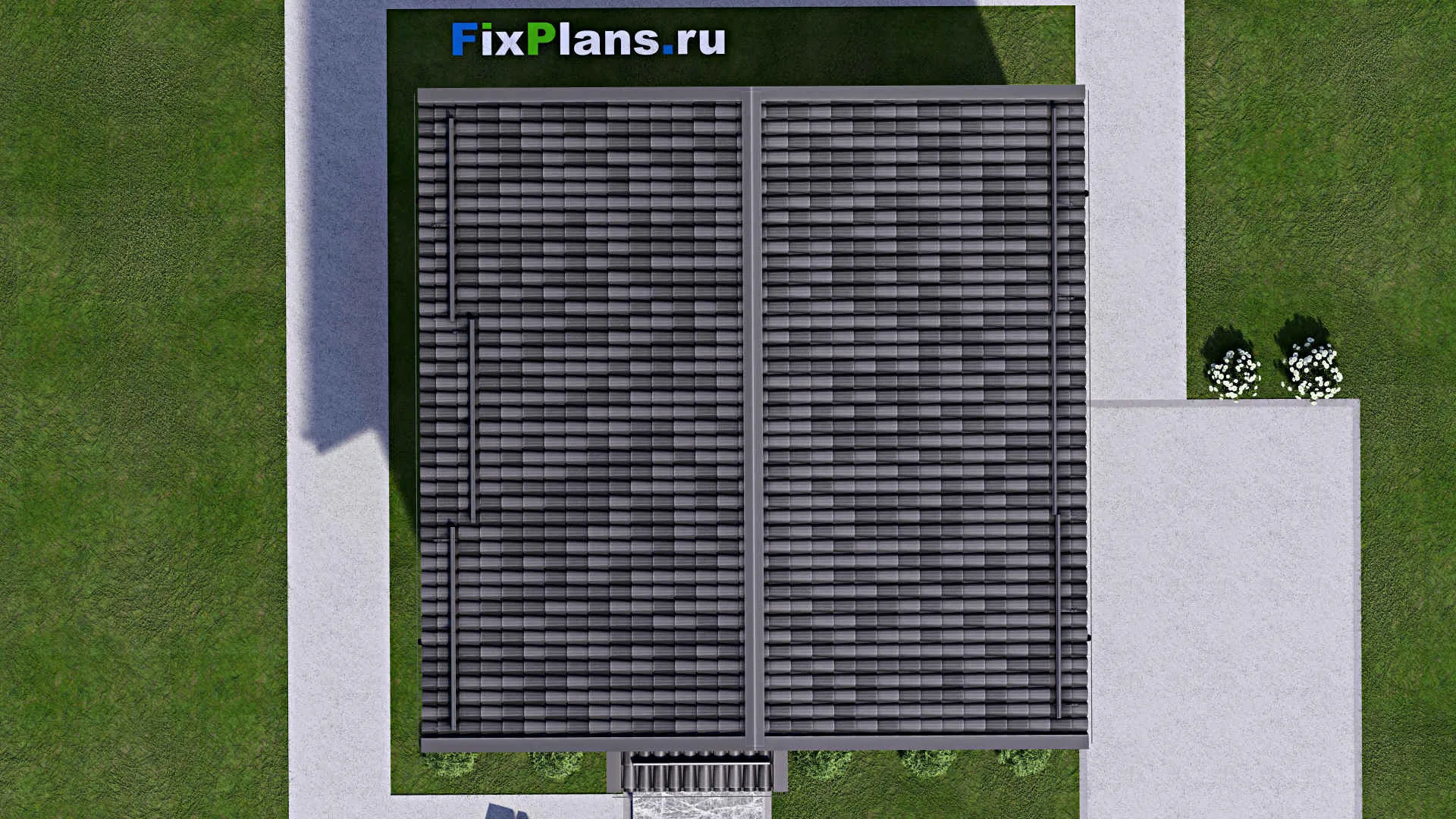 F-14183 - Проект дома с мансардой 9 на 10, площадью 100 м² с 3 спальнями