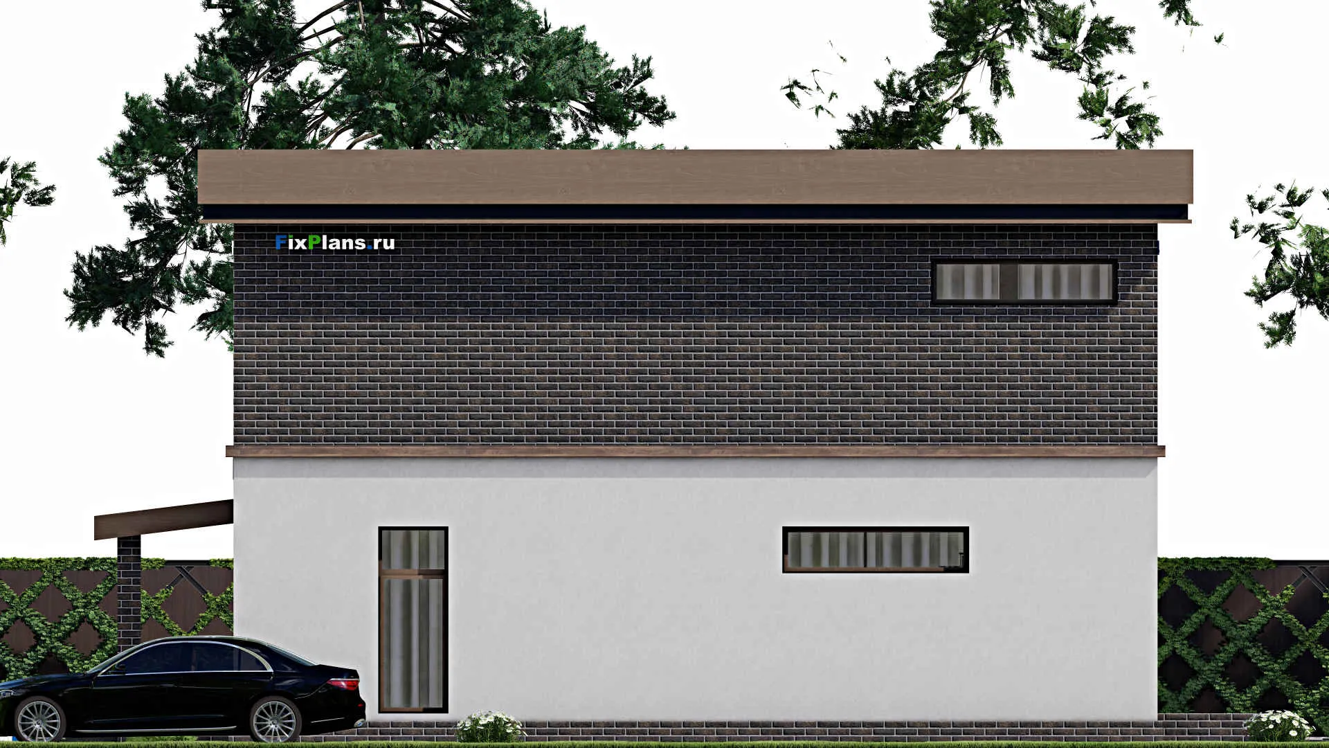 F-6137 - Проект двухэтажного дома 9 на 12, площадью 150 м² с 4 спальнями